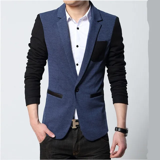 Hot Sale Brand Clothing Men Blazer Fashion Suit Blazer Slim Fit ...