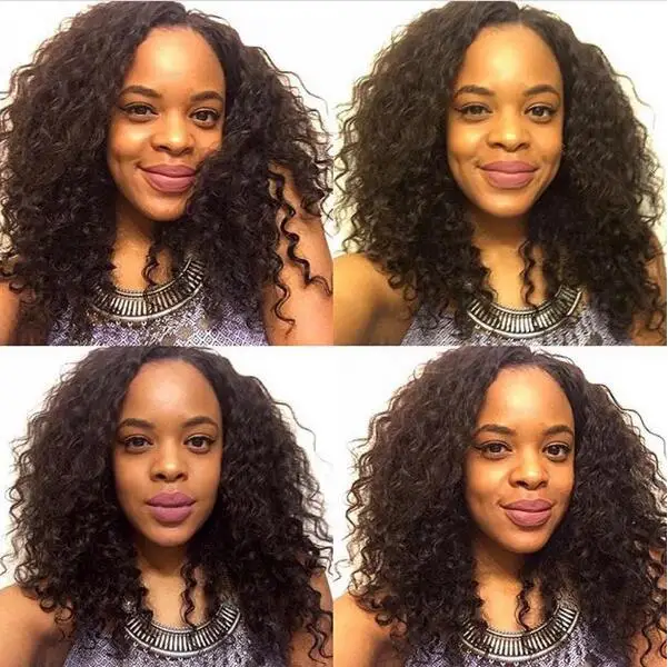 

Cheap Deep Wave Brazilian Hair Bundles With Closure Natural Curly Human Hair With Closure Vip Beauty Hair With Closure