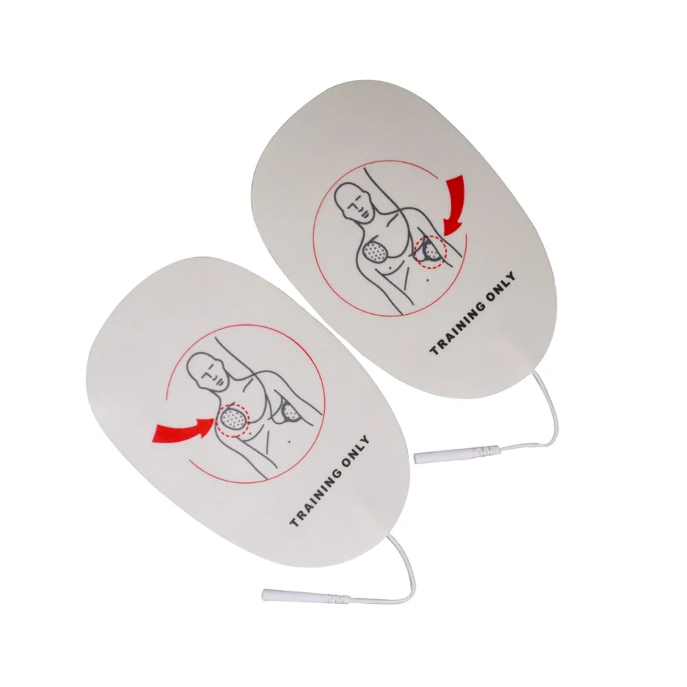 50Pack AED Electrode Pads Replacement Training Patches  For Training Use