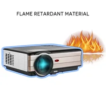 CAIWEI New home cinema Theater Led TV projector Mobile Phone Laptop Video Projector Projektor 1080P support