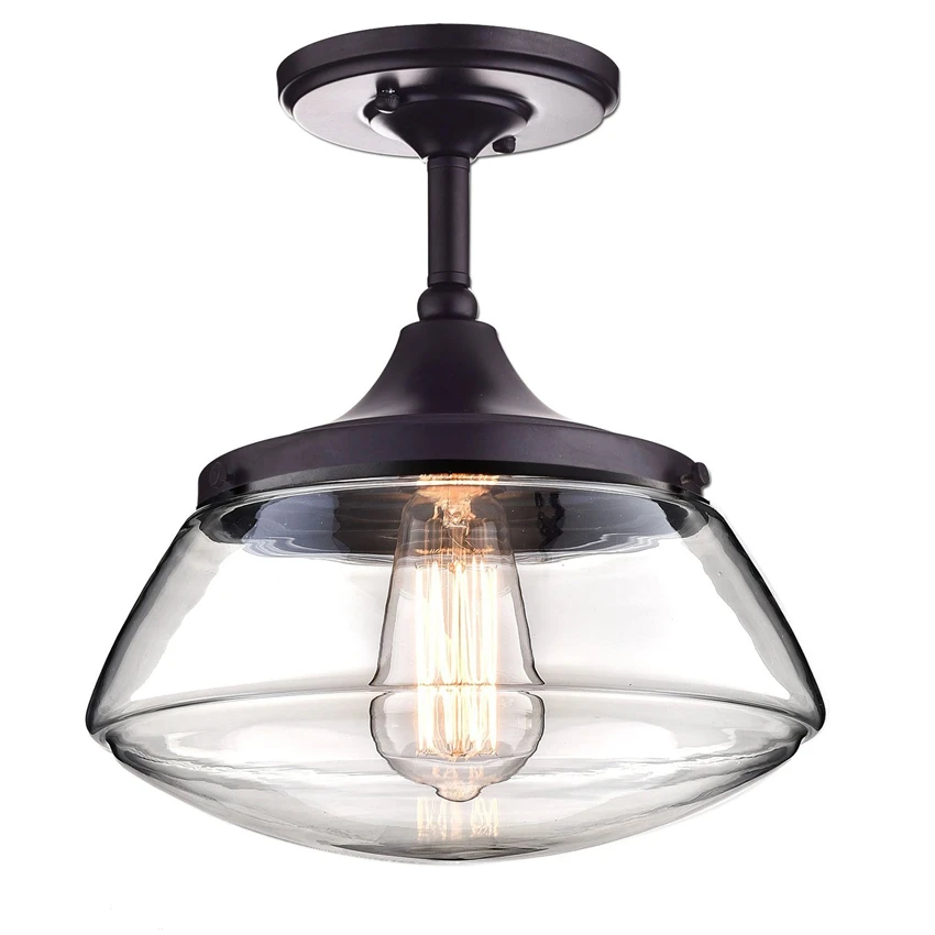 

modern Vintage loft Metal suspension Glass LED Ceiling lamp Pendant lamps Lighting Chandeliers light fixtures de luminaria avize