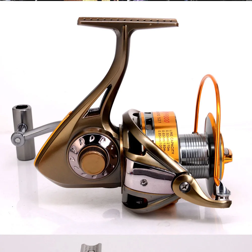 

12+1BB Spinning Bait Reel 8000 & 9000 Saltwater Upscale Sea Fishing Wheel