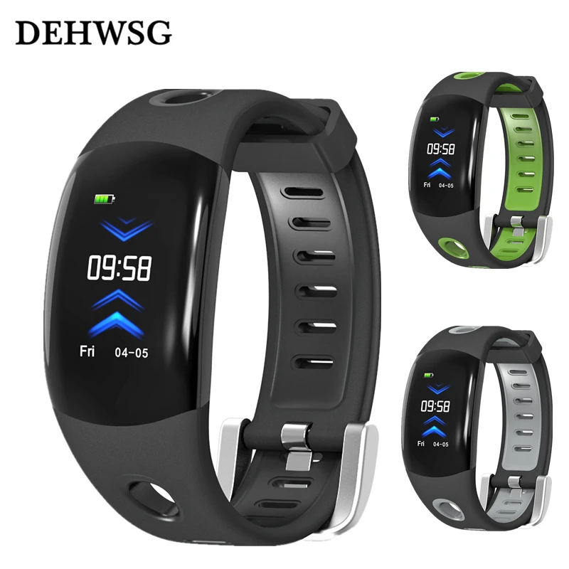 D01 Smart band IP68 Waterproof Wristband 24h real time heart rate monitor Bracelet Color LCD Screen Fitness tracker PK mi 3 | Электроника