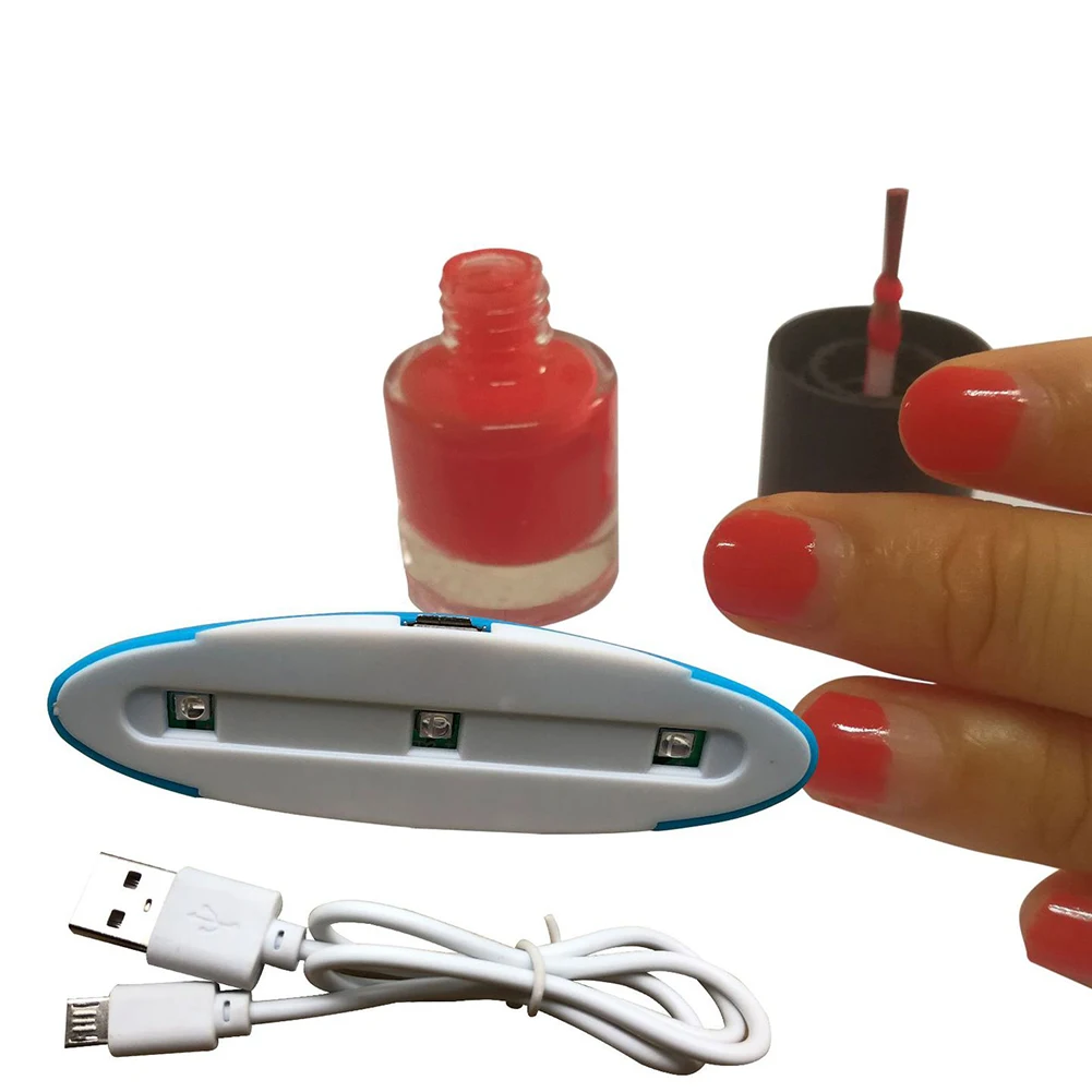 

6W Mini Bridge USB UV Gel Polish Lamp LED Nail Dryer Light Manicure Machine