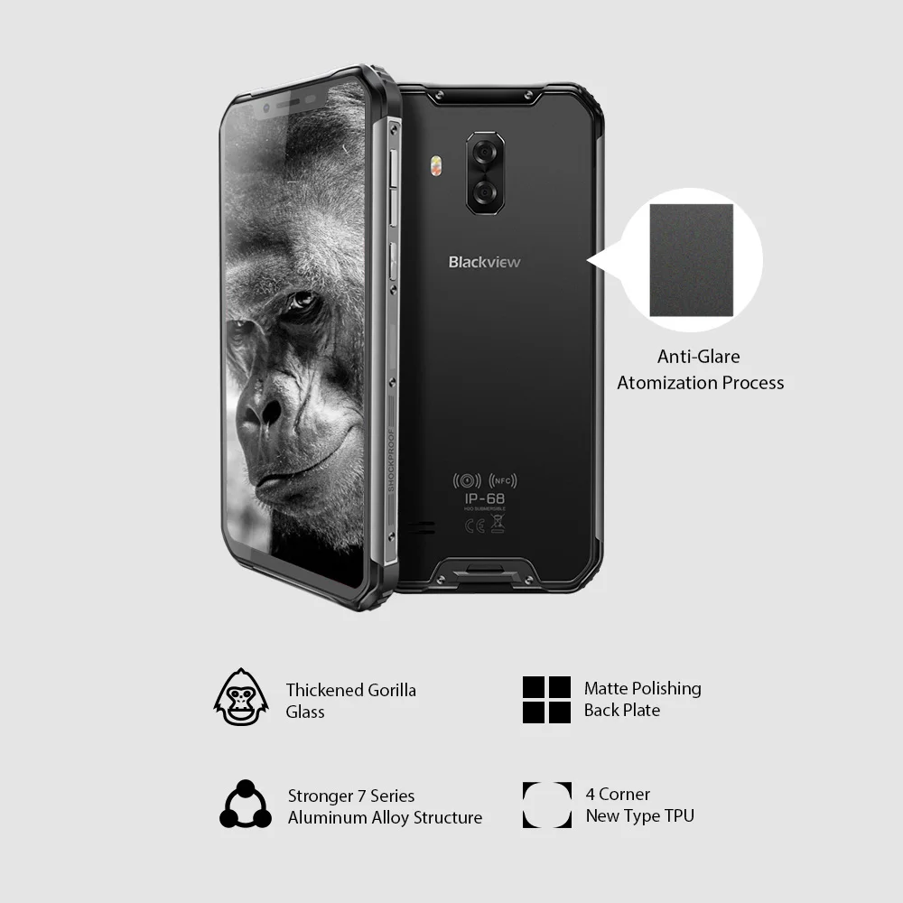BLACKVIEW BV9600 Pro IP68 6 ГБ + 128 Гб беспроводной заряд 4g мобильный телефон 21 &quot16MP Face ID NFC 4G