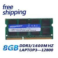 KEMBONA Laptop Computer DDR3 8 GB 1600Mzh 8G DDR3L 1,35 V PC3-12800L 1,35 V Speicher Ram Memoria