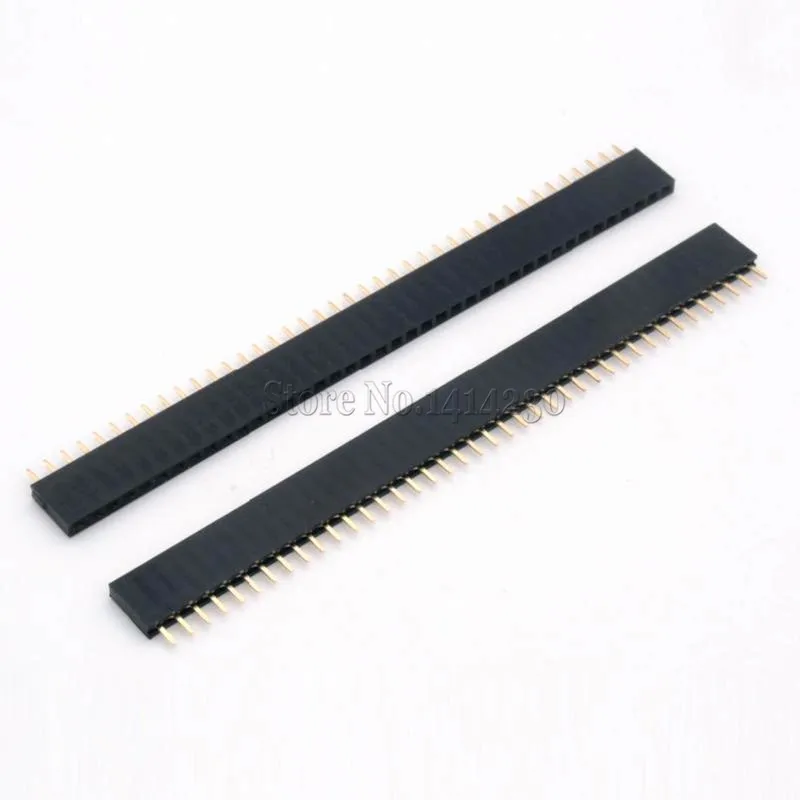 10 шт. однорядные штыревые Разъемы 2 54 мм|pin painting|pin machineheader connector |