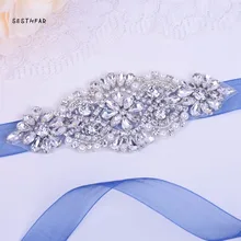 Кристальный свадебный пояс, Серебряный свадебный пояс, стразы, свадебное платье, пояс, Кристальный атласный свадебный пояс JY75FS