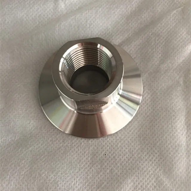 1/2in. NPT Female x 1.5in.(50.5mm OD)Tri Clamp Sanitary NPT Adapter AISI304 Stainless Steel