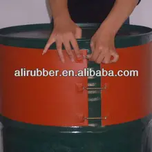 Силиконовых 200 литровых масляных бочковых нагревателей 250*1740 мм 220 В/2000 Вт