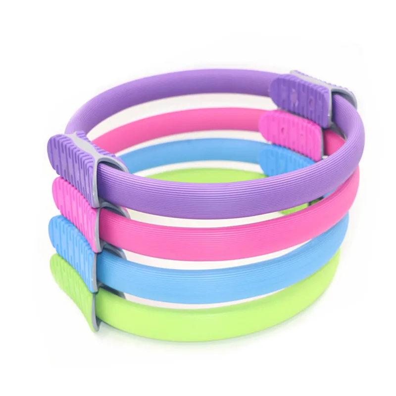 38 سنتيمتر اليوغا بيلاتيس ماجيك خواتم الجسم بناء التدريب اليوغا دائرة تجريب اللياقة البدنية ممارسة حلقة