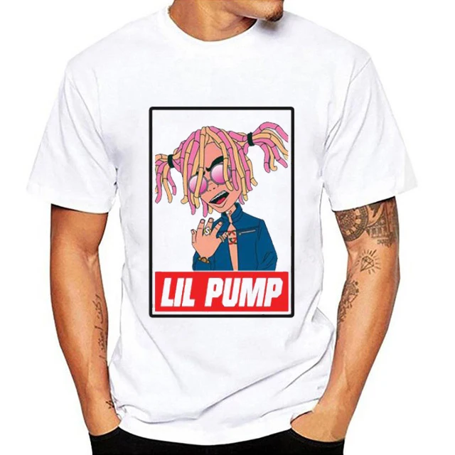 

Asian Size Men And Women Printing Singer Lil Pump Fashion T-shirt Summer Casual O-Neck Short Sleeve Unisex Tshirt