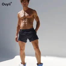 Для Мужчин's Плавание одежда прозрачный Плавание спортивные шорты летние быстросохнущая шорты для сёрфинга пляжные шорты пляжные Для мужчин s спортивные Фитнес плавание, дайвинг шорты