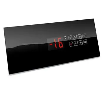 

Digital Display Temperature Controller Rectangular Snap Type Electronic Thermostat Indoor Temperature Temperature Controller