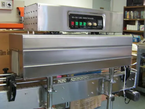 

Details about BSS-1538 THERMAL LABEL SHRINK TUNNEL FOR BOTTLE LABELS MODEL B,C, OR D 220Volt