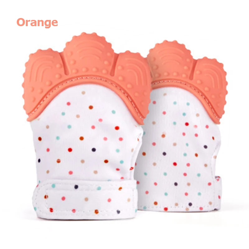 Food Grade Silicone Baby Molar Gloves Silicone Teether Gloves For 6 Months Infant Dental Care Toothbrush Durable BPA Free WT0400 (7)