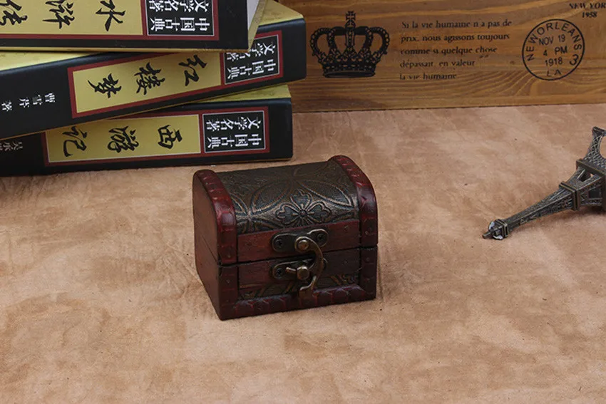 Hecho a mano madera caja de Almacenamiento Organizador de joyas de perlas de pulsera regalo Organizador Almacenamiento Joyero Hecho a mano madera caja de Almacenamiento Organizador de joyas de perlas de pulsera regalo Organizador Almacenamiento Joyero