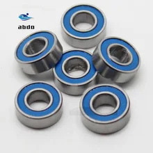 Hoge Kwaliteit 10Pcs ABEC-5 MR148-2RS MR148 2RS MR148 Rs MR148RS 8X14X4 Mm Blue Rubber Verzegeld miniatuur Diepgroefkogellager