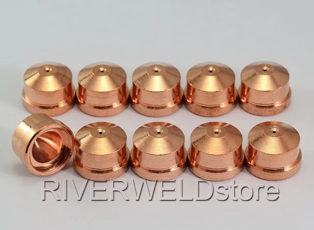 10pcs C1372 Plasma Tips/nozzles +10pcs 1376 Electrodes 10pcs C1372 Plasma Tips/nozzles +10pcs 1376 Electrodes