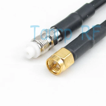 

Free Shipping! 100CM FME female jack to SMA male plug RF connector 3FEET Pigtail coaxialjumper cable RG58 extension cable