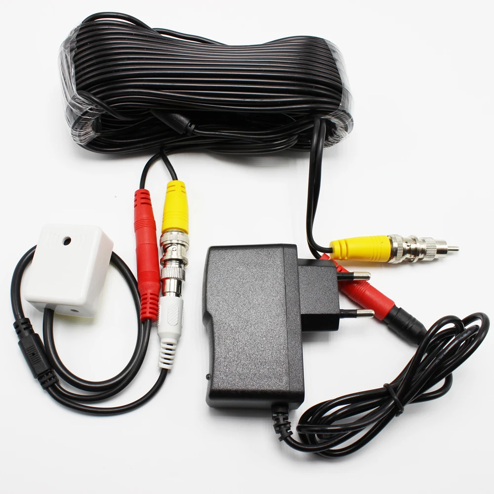 

MINI Audio MIC CCTV Microphone Sound Signal Device For CCTV DVR System DC 12V Power Cable KIT Wide Range High Sensitive