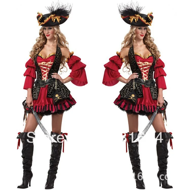 Halloween costume new female pirate costume