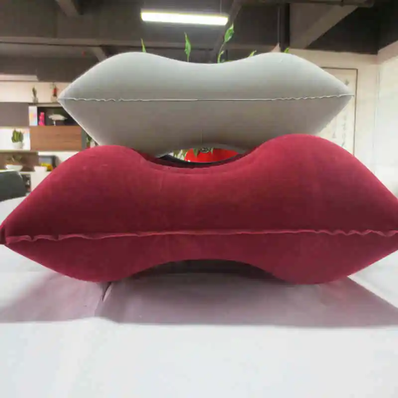 U-образная дорожная подушка для шеи подушка надувная, двойная Двусторонняя стекающаяся подушка автомобиль самолет отель кровать Спящая Подушка A