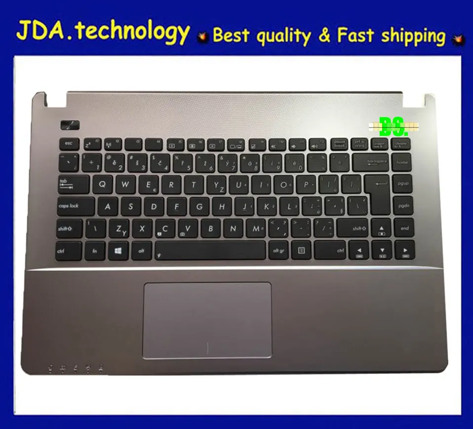 Wellendorff / Топ чехол для Asus A450 X450 X450C X450V Y481C F450 подставка для клавиатуры EUR верхняя крышка, коричневый