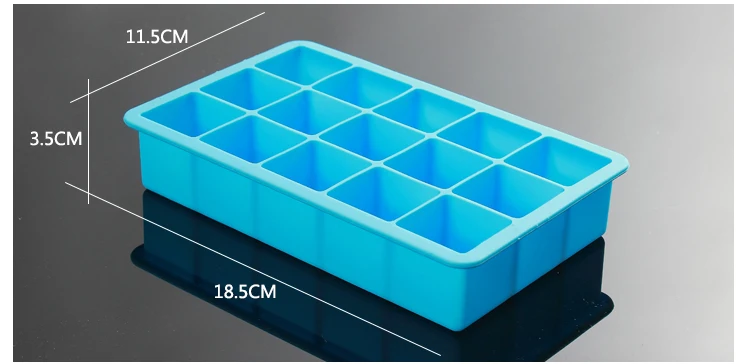 Силиконовый лед кубические коробки для Kitchecn водяного охлаждения охладитель пива, вина бар Колин коктейль молочный Чай бармен Мохито для