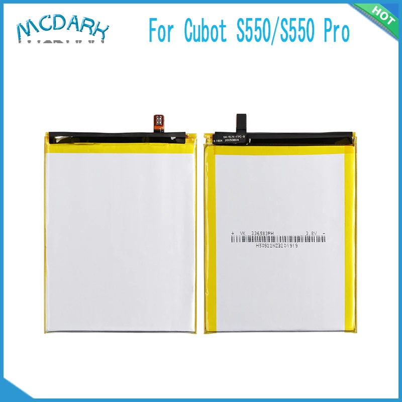 Mcdark 3000mAh Hight capacity for Cubot S550 Pro Battery Phone Replacement Batteries Rechargeable | Мобильные телефоны и