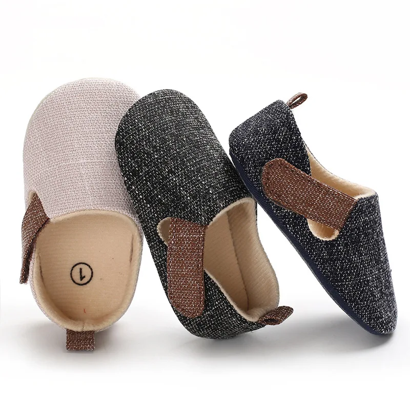 

2019 New Baby Boy Girls Infant First Walkers Nonslip hard Sole Toddler Baby Shoes Hot Sale for 0-18M