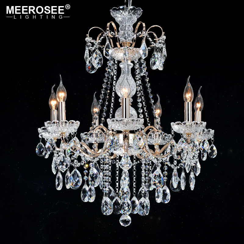 

Luxury Chandelier K9 Crystal Chandelier 7 Heads Hanging Light Fixture Indoor Lighting Crystal Modern Crystal Chandeliers Lamp