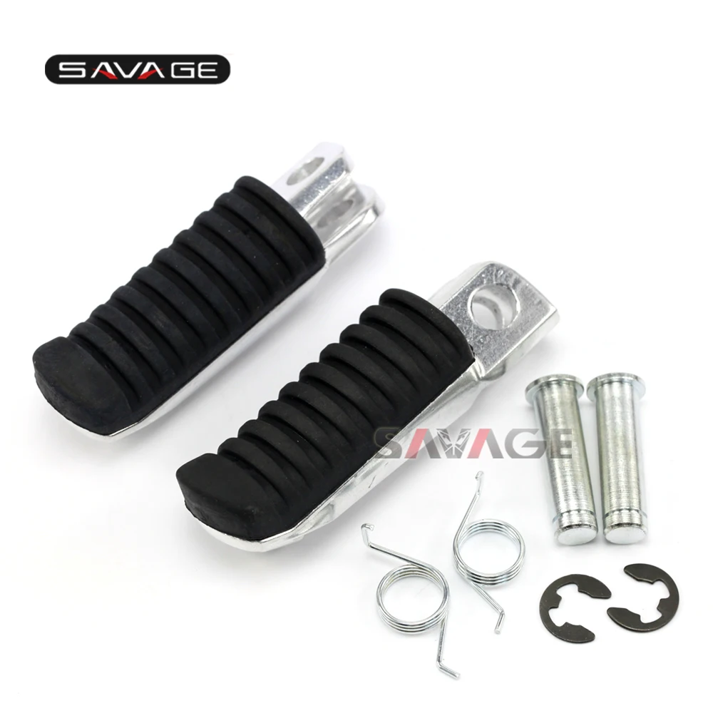 

For KAWASAKI ER6N NINJA 650R/1000 VERSYS 650/1000 Motorcycle Rider Front Foot Pegs Footrest Adapters