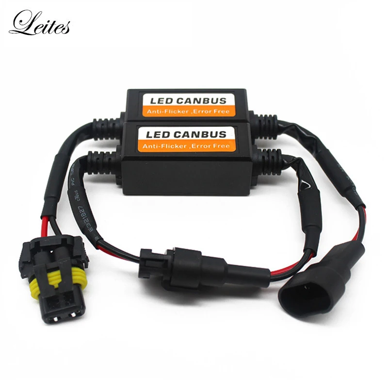 

10PCS Error Free Canbus Decoder for LED Car Headlight Bulb Kits for Auto Fog Lamps H4 H7 H11 9005 9006 Error Warning Canceller