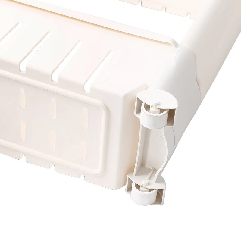 2018 New Kitchen Trolley 4 Floors Shelving Storage Shifted Niche Trolley with Four Caster for Kitchen Bathroom Storage Room HWC