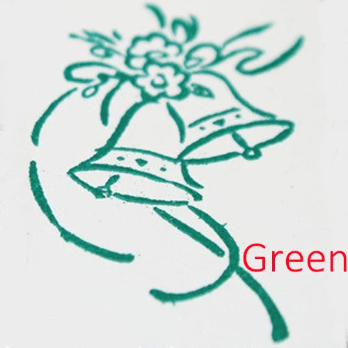 20 мл DIY Металлик краски порошок для тиснения блестящий цвет тиснение пигмент штамповки Скрапбукинг крафт бумага украшения - Цвет: Green