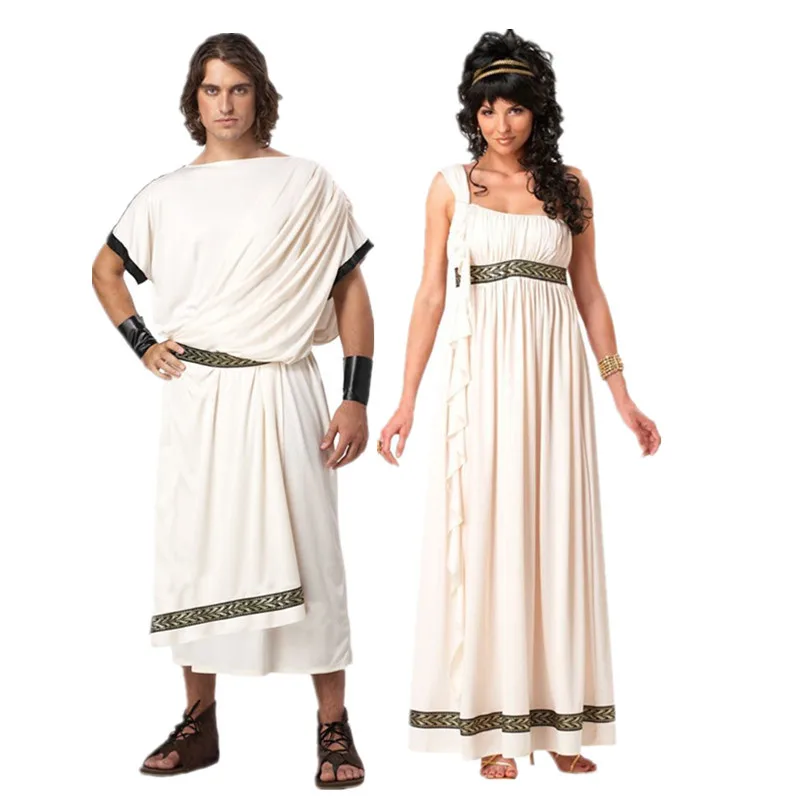 Новая древняя греческая мифология Olympus Zeus Hera маскарадный костюм Богиня Тога