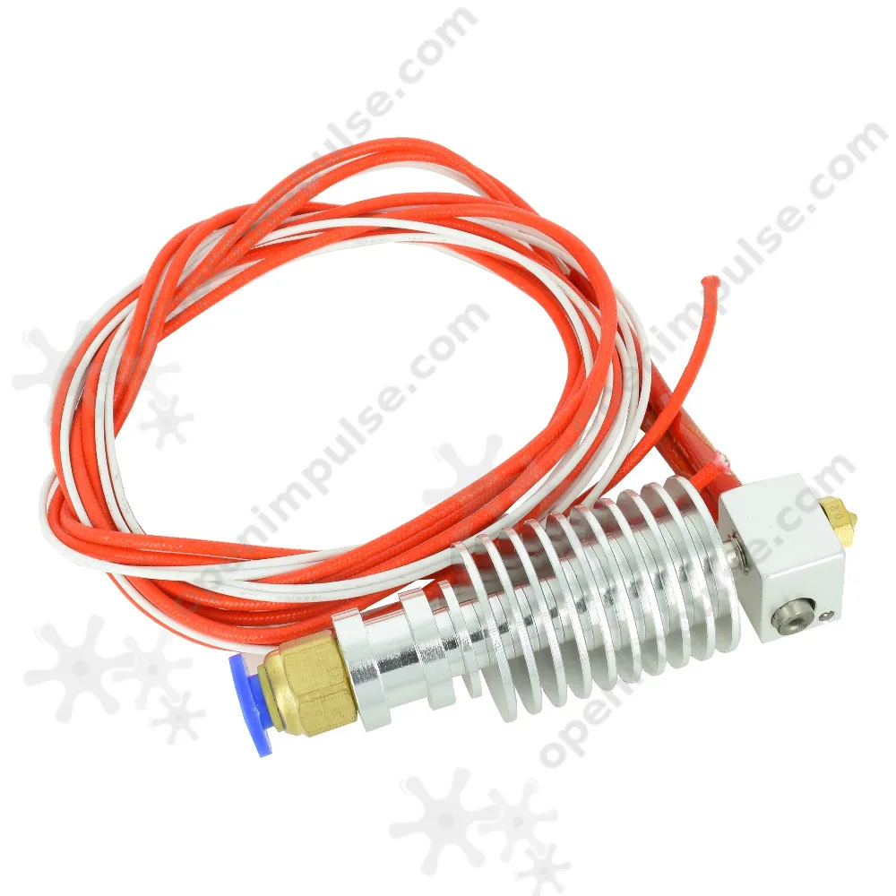 

Remote E3D v5 3D Printer Head, with 0.5-mm_nozzle and 1.75 -mm_ filament