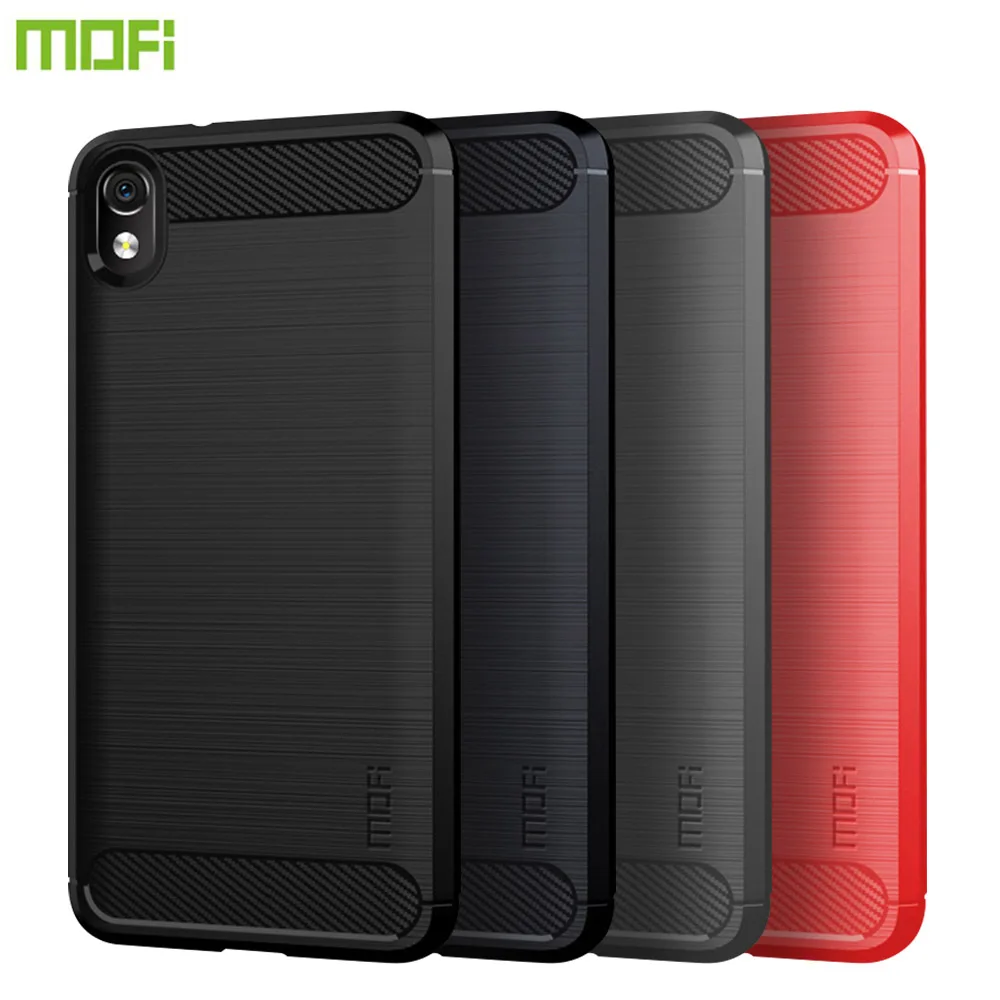 

MOFi For Xiaomi Redmi 7A Case Luxury Carbon Fiber Anti-drop TPU Soft Cover Cases For Xiaomi Redmi 7A Back Cover