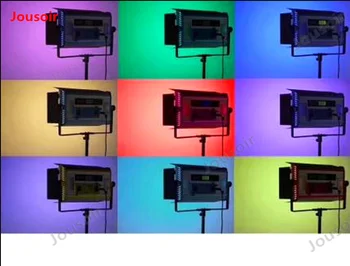 

Photographic RGB led flat panel lamp 96W Soft light liangying formation shed remote control external shooting lamp CD50 T03