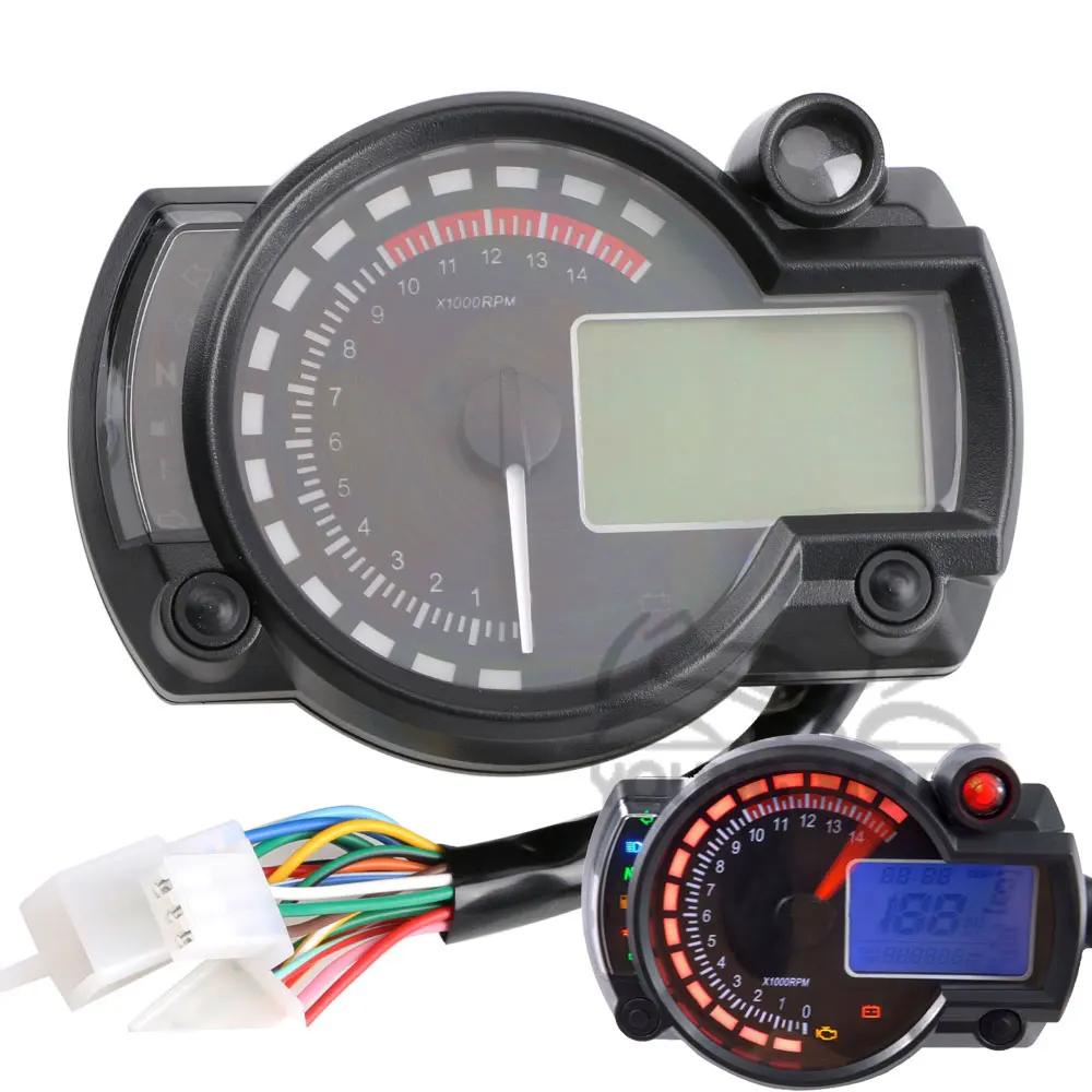 Diagram Universal 1000rpm Min Kmh Mph Lcd Display Digital Led