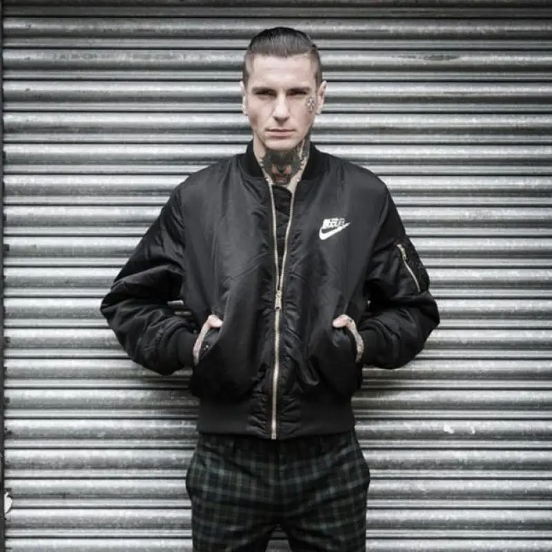 japanese anarchy bomber jacket