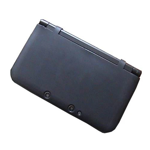 OSTENT цветной Кристальный силиконовый чехол, защитный чехол для nintendo 3DS LL/XL - Цвет: Черный