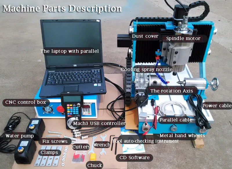 CNC 3040Y 4axis (20)