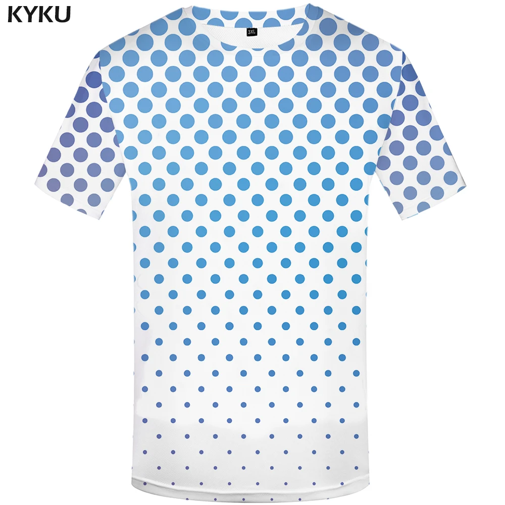 KYKU психоделические футболки для мужчин с белым принтом Harajuku футболка Homme