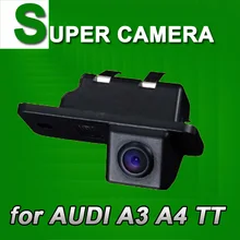 Для sony CCD AUDI A3 A4 TT заднего вида Парковка Обратный Резервное копирование камеры автомобиля ночного видения водонепроницаемый clear image