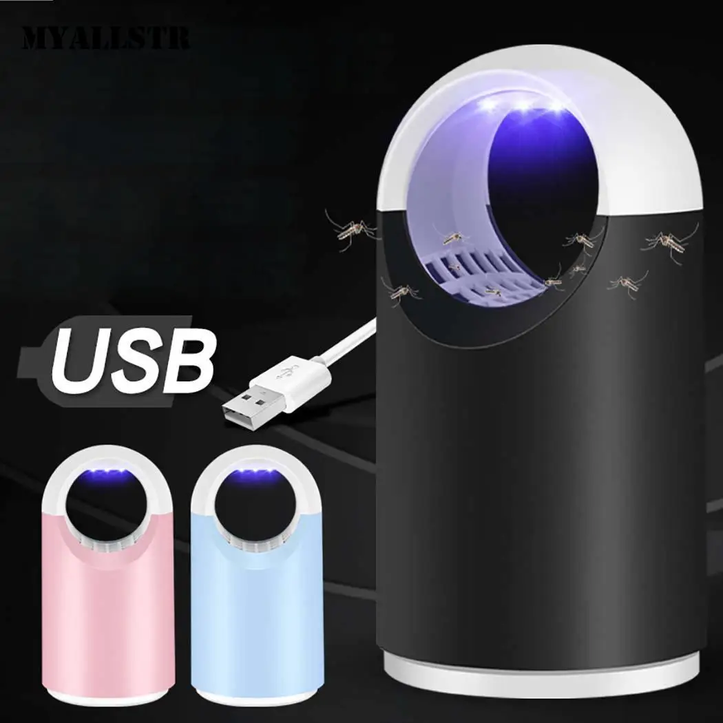

LED Electronics Mosquito Insect Killer Night Black, Blue, Pink 20-40 Casual Lamp USB Electric Pest Repeller