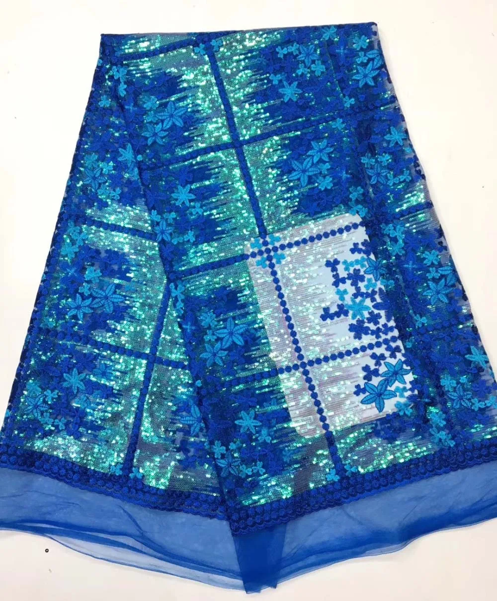 

Bridal Nigerian Wedding Lace Materials French Net Lace Fabric High Quality 2018 African Lace Fabric Best Stones sky blue Fabric