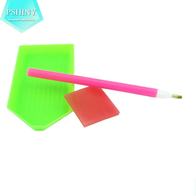 

PSHINY 3D DIY Diamond embroidery Tools set Square or round rhinestone kit