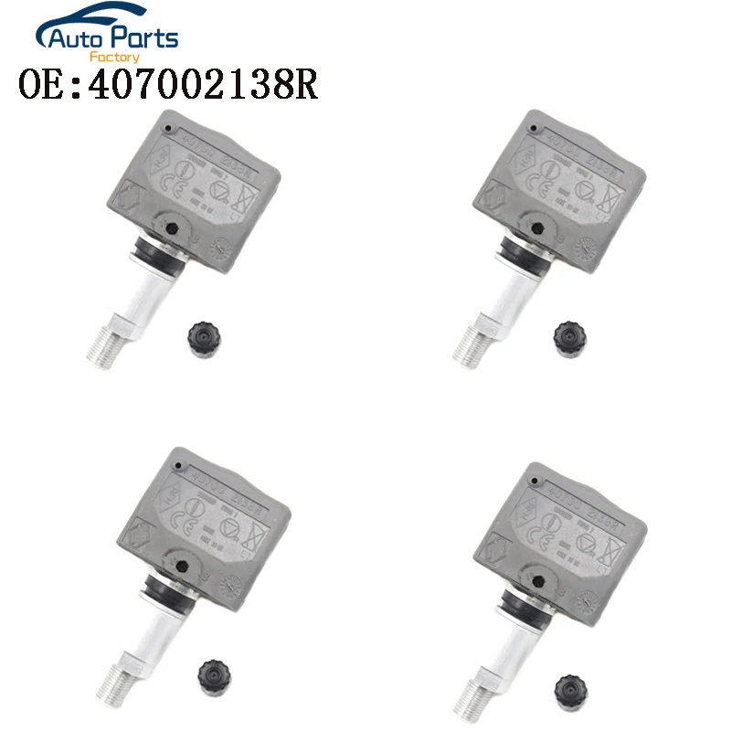 

4 PCS Tire Pressure Monitoring System TPMS For Nissan Infiniti 407002138R 407001AY0A 40700-1AY0A